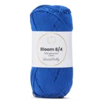 LindeHobby Bloom 8/4 Mercerized Cotton 35 Blu reale