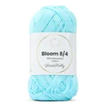 LindeHobby Bloom 8/4 Mercerized Cotton 14 Azzurro