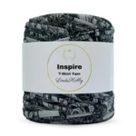 LindeHobby Inspire Print 89 Grigio con stampa nera