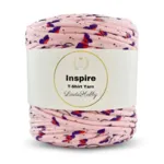 LindeHobby Inspire Print 08 Rosa con farfalle