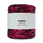 LindeHobby Inspire Print 141 Rosso con fiori