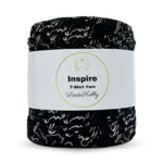 LindeHobby Inspire Print 86 Nero con stampa bianca