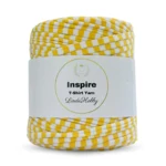 LindeHobby Inspire Print 33 A righe bianco e giallo
