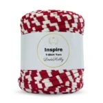LindeHobby Inspire Print 38 Bianco con righe rosse