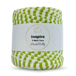 LindeHobby Inspire Print 12 Bianco e verde a righe
