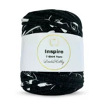 LindeHobby Inspire Print 09 Grigio scuro con Topolino bianco