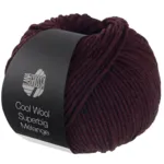 Lana Grossa Cool Wool Superbig 203 Bordeaux melangiato