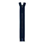 YKK Cerniera Fissa Ottone Antico 4 mm 14 cm 560 Blu navy
