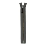 YKK Cerniera Fissa Ottone Antico 4 mm 14 cm 135 Grigio medio