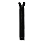 YKK Cerniera Fissa Ottone Anticato 4 mm 17 cm 580 Nero