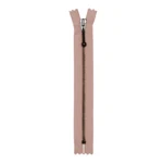 YKK Cerniera Fissa Ottone Anticato 4 mm 17 cm 274 Rosa polverosa