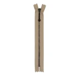 YKK Cerniera Fissa Ottone Antico 4 mm 28 cm 572 Sabbia