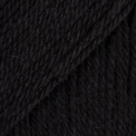 DROPS Flora 06 Nero (Uni Colour)