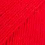 DROPS Flora 33 Rosso acceso (Uni Colour)