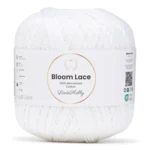 LindeHobby Bloom Lace Mercerized Cotton 02 Bianco