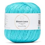 LindeHobby Bloom Lace Mercerized Cotton 15 Turchese