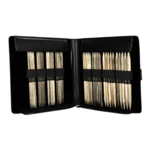 LYKKE Set di Ferri a Doppia Punta Driftwood, Nero, 15 cm (4.00-9.00 mm)