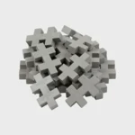 Plus-Plus BIG, 25 stk. 3456 Grigio