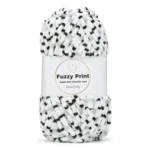 LindeHobby Fuzzy Chenille Print 10 Belladonna