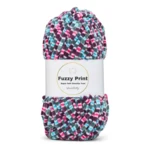 LindeHobby Fuzzy Chenille Print 06 Liquirizia mista