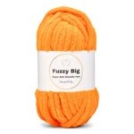 LindeHobby Fuzzy Chenille BIG 37 Arancione