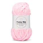 LindeHobby Fuzzy Chenille BIG 04 Rosa baby (chiaro)
