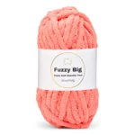 LindeHobby Fuzzy Chenille BIG 33 Salmone scuro