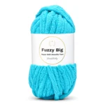 LindeHobby Fuzzy Chenille BIG 31 Turchese