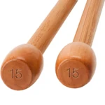 ChiaoGoo Ferri diritti in bambù patinato (18, 23 e 33 cm)