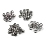 LindeHobby Bottoni a Pressione, 20 pezzi, 9.5 mm Caffè