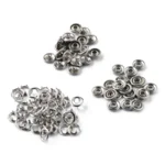 LindeHobby Bottoni a Pressione, 20 pezzi, 9.5 mm Acciaio inox