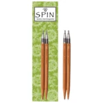 ChiaoGoo Ferri Circolari Intercambiabili Spin Bambù Patina (10 e 13 cm)