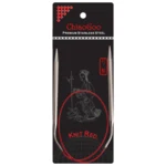 ChiaoGoo Ferri Circolari Knit Red Acciaio Inossidabile (23-100 cm) 60 cm