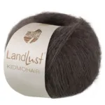 Lana Grossa Landlust Kidmohair 19 Grigio marrone