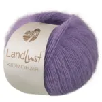 Lana Grossa Landlust Kidmohair 13 Lilla grigiastro