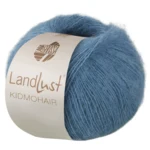 Lana Grossa Landlust Kidmohair 09 Blu colomba