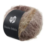 Lana Grossa Basta Mista 118 Tortora/marrone grigiastro/moka/beige grigiastro/beige chiaro
