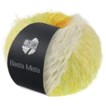 Lana Grossa Basta Mista 114 Greige/Vaniglia/Giallo/Giallo verde/Girasole/Arancione