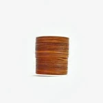 HobbyArts Cordino in pelle, 10 m, Naturale Scuro 1.00 mm