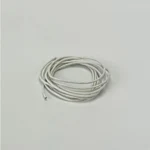 HobbyArts Cordino in pelle, 1 m, Bianco 1.00 mm