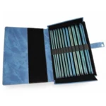 LYKKE Set di Ferri a Punta Singola Indigo, Blu azzurro, 35 cm