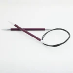 KnitPro Zing ferro circolare, 150 cm, 6.00 mm