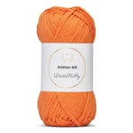 LindeHobby Cotton 8/8 - Soft Pastel Dream, 10 gomitoli 042 Albicocca