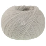 Lana Grossa Nebbia 08 Grigio bianco